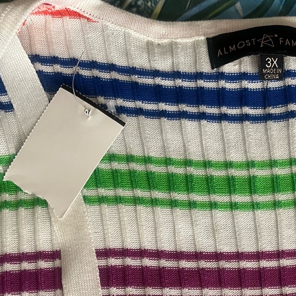 NWT Kayla (stretchy) Stripe Sweater Midi Dress. 🌸🌷 - Picture 6 of 6